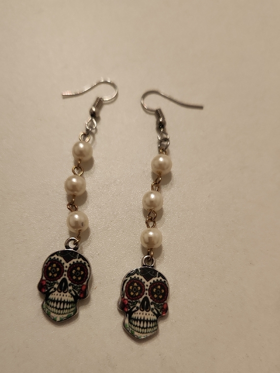 Hand Crafted Jewelry - Handcrafted Sugar & Spirit Drop Dangle Earrings